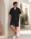 KAYEN Textured shorts Set