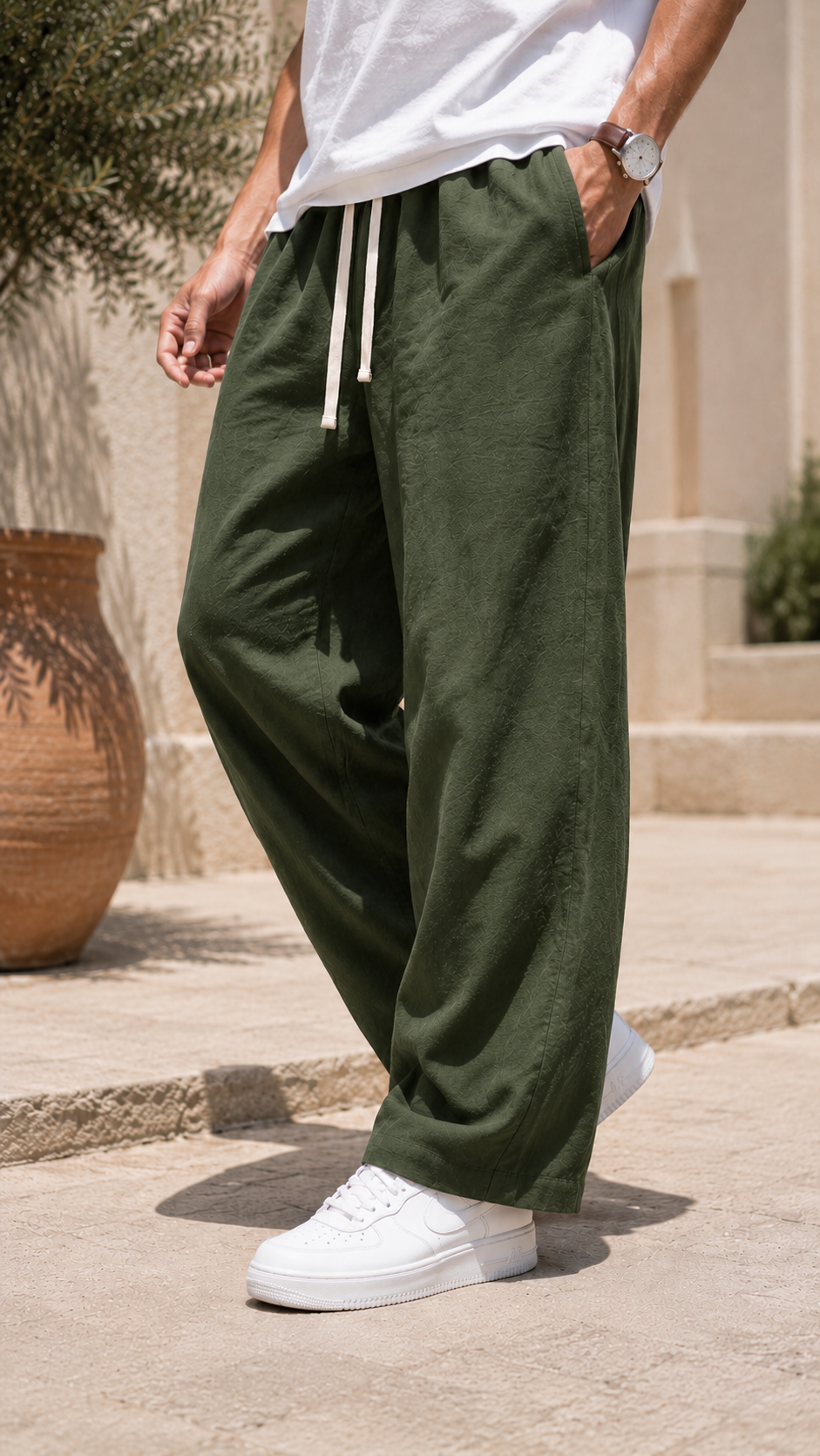 Resort Linen Pants
