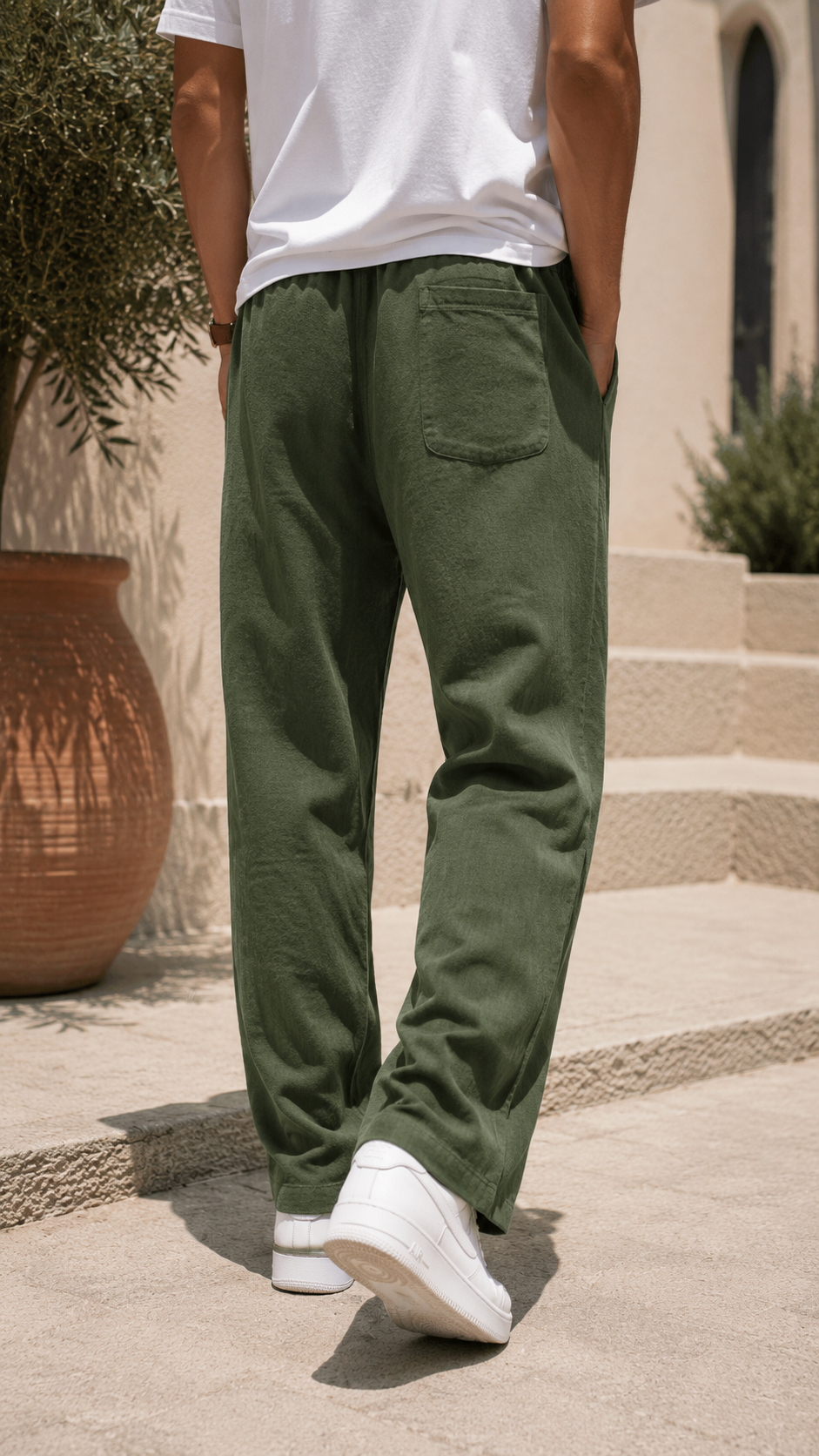 Resort Linen Pants