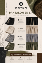 Resort Linen Pants