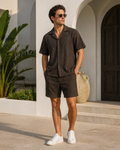 KAYEN Textured shorts Set